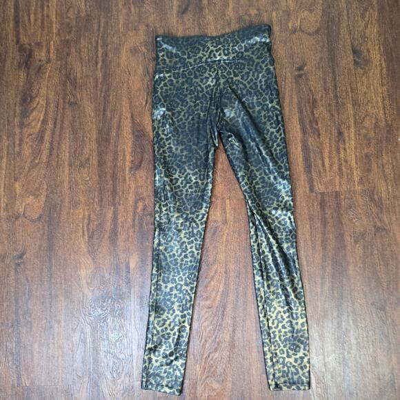 SPANX Faux Leather Leopard Shine Leggings - Small - NWOT - Picture 7 of 9